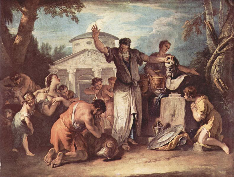 Sebastiano Ricci Opfer fur den Gott Selenos